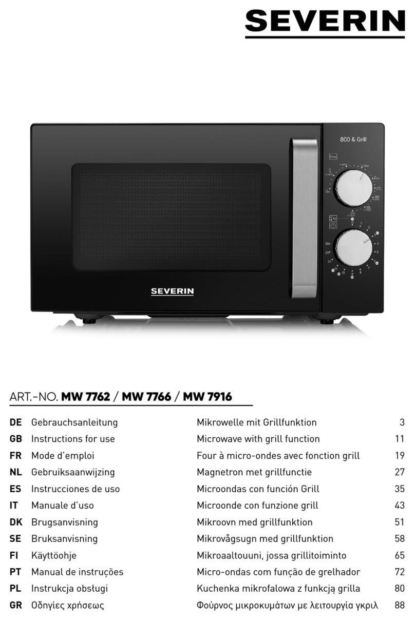 SEVERIN MW 7916 Instructions for use