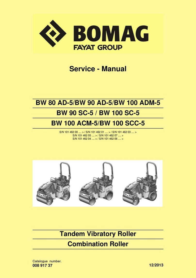 Fayat Group BOMAG BW 80 AD-5 Service manual