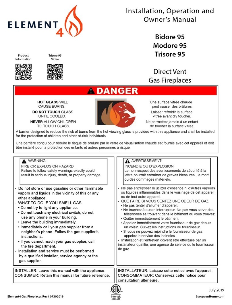 Element4 Bidore 95 User manual