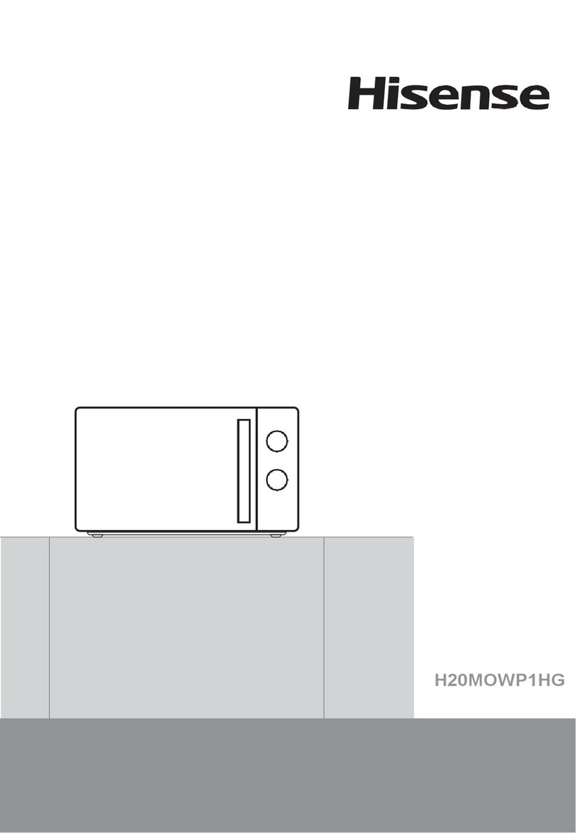 Hisense H20MOWP1HG User manual