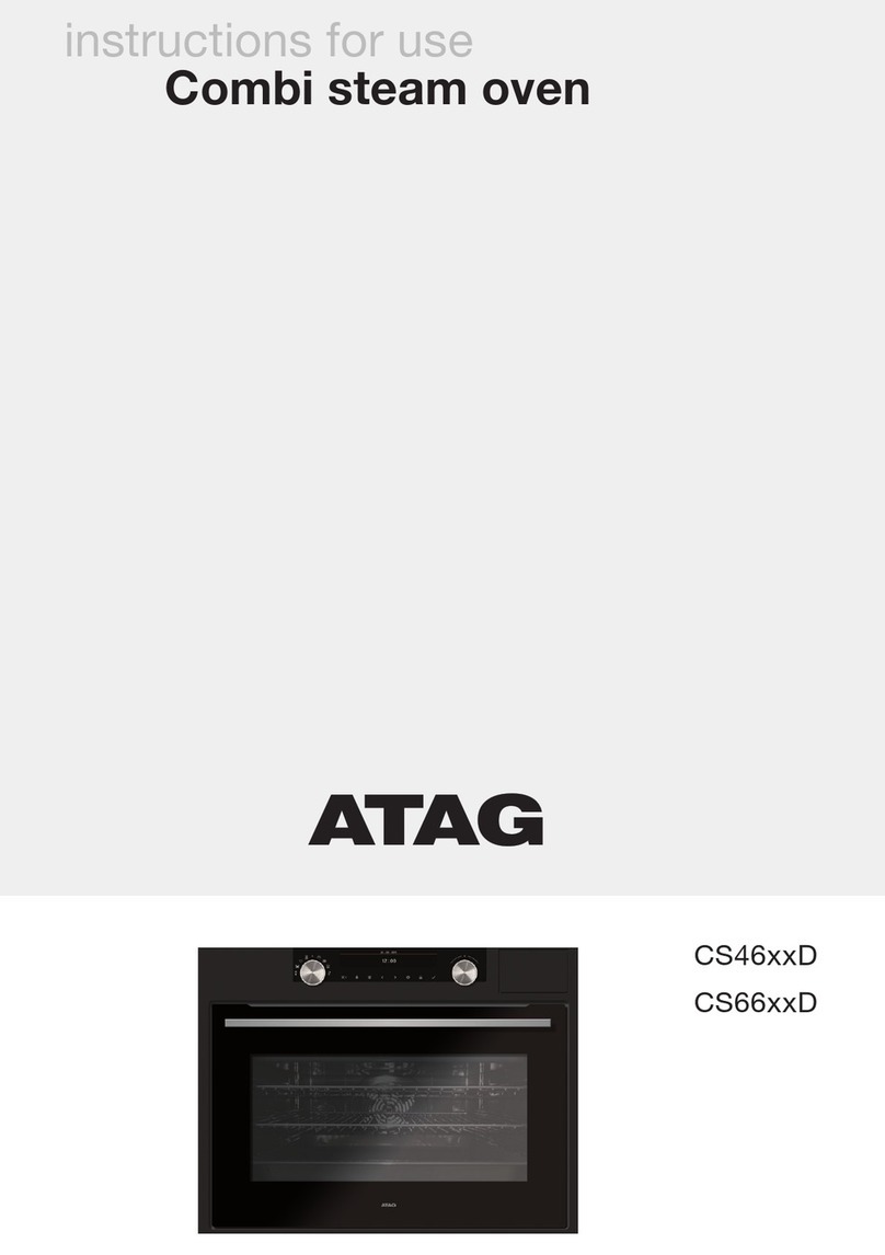 Atag CS46 D Series User manual