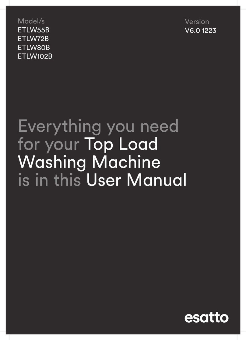 Esatto ETLW72B user manual