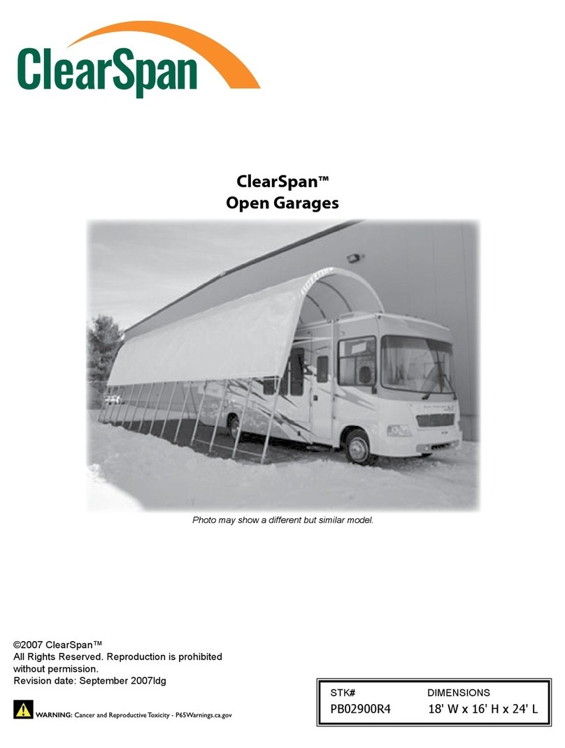 ClearSpan PB02900R4 manual