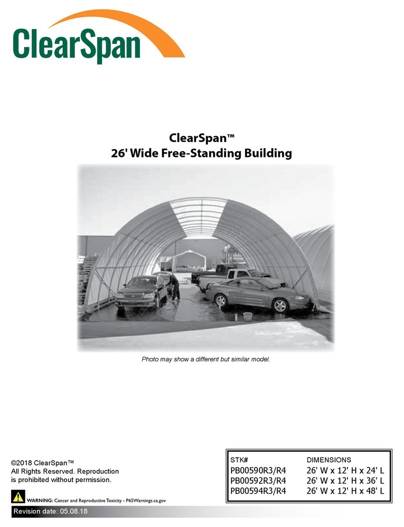 ClearSpan PB00590R3 manual