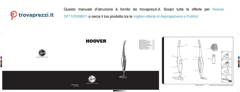 Hoover DF71DV08011 User manual