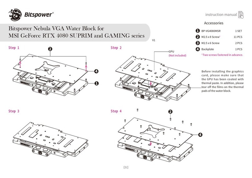 Bitspower BP-VG4080MSR User manual