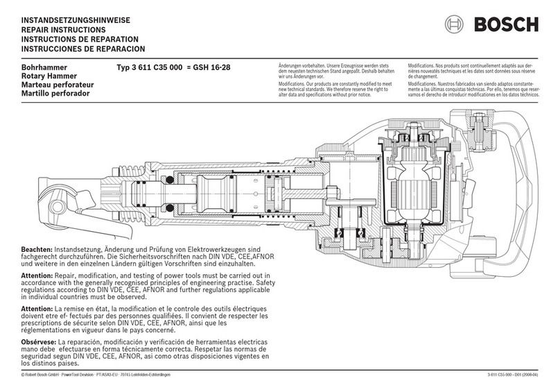 Bosch 3 611 C35 000 Repair instructions