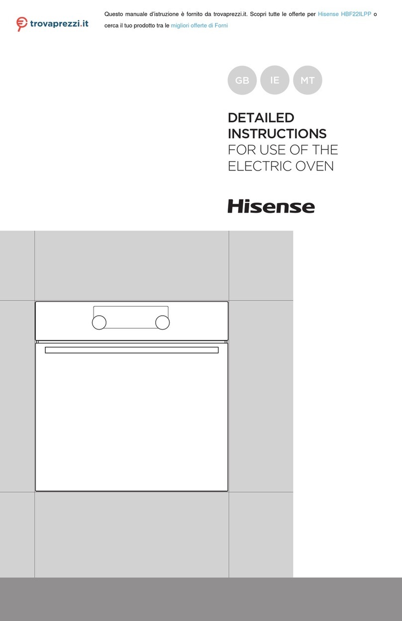 Hisense HBF22ILPP Operating and maintenance manual