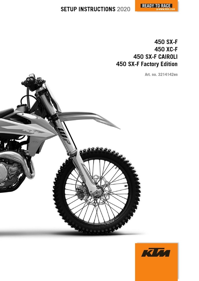 KTM 450 SX-F CAIROLI 2020 Manual