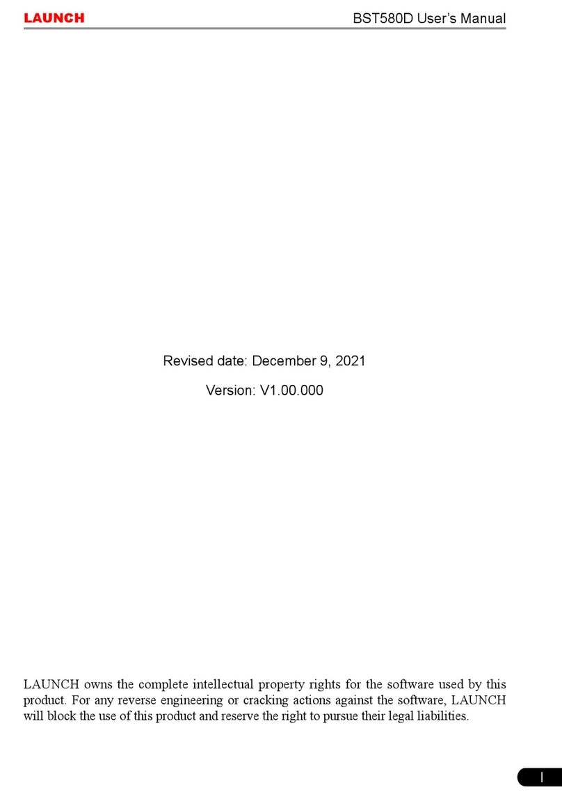 Launch BST580D user manual