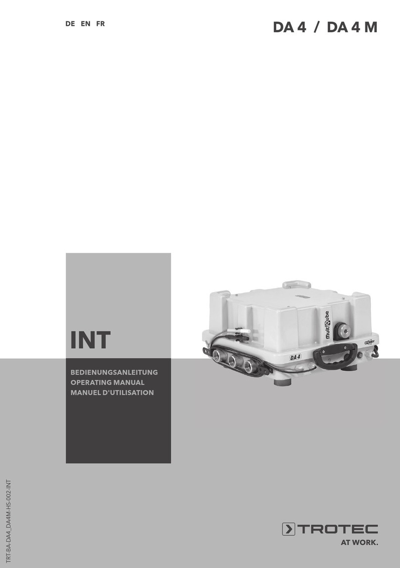 Trotec DA 4 operating manual