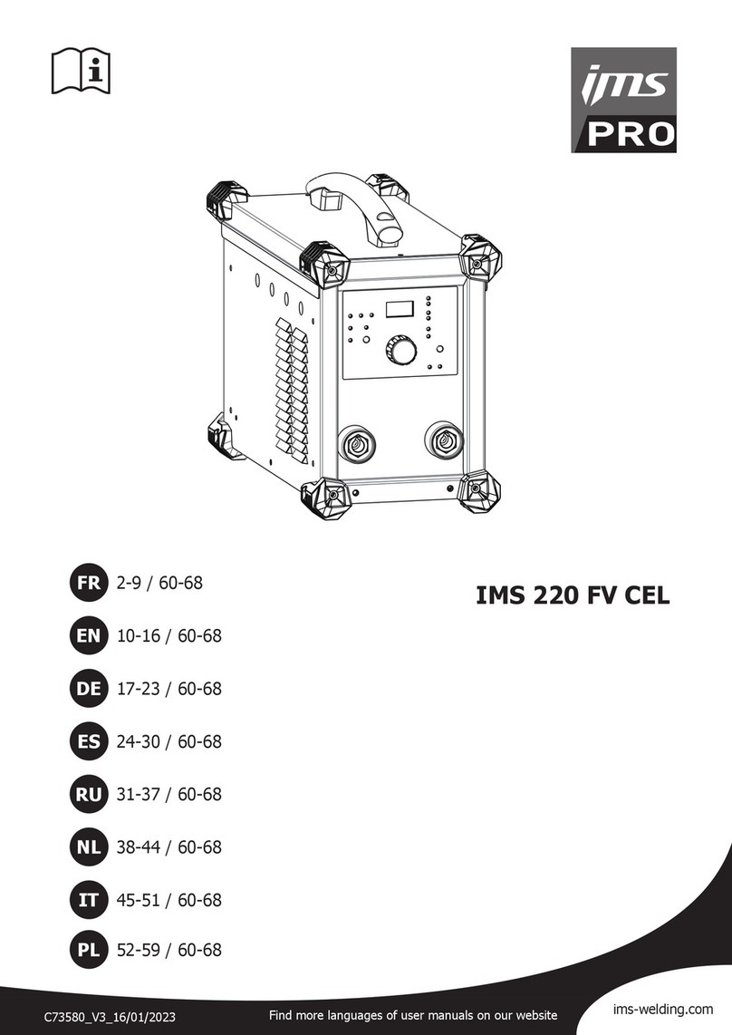 ims PRO IMS 220 FV CEL User manual