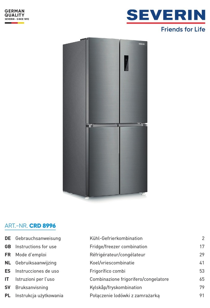 SEVERIN CRD 8996 Instructions for use