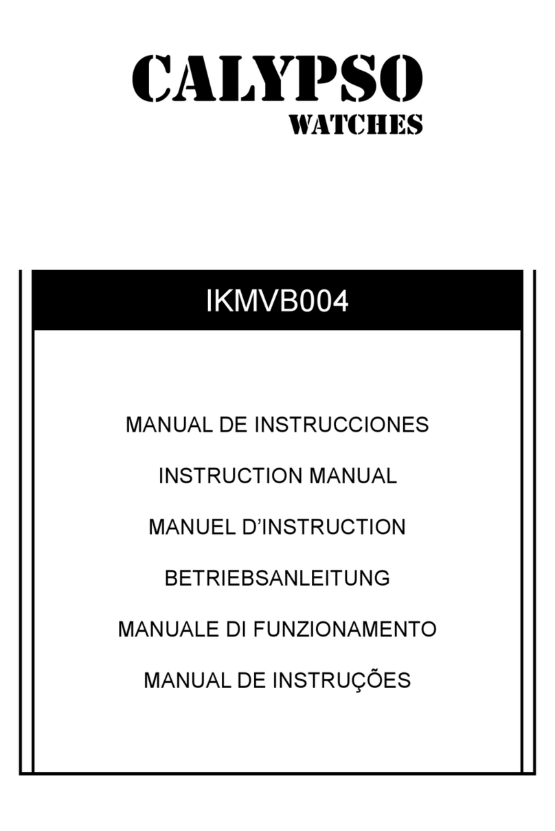 Calypso Watches IKMVB004 User manual