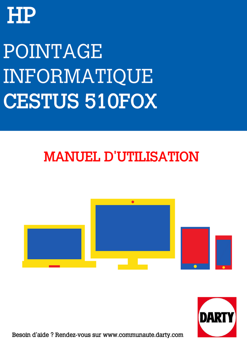Acer PREDATOR CESTUS 510FOX quick start guide