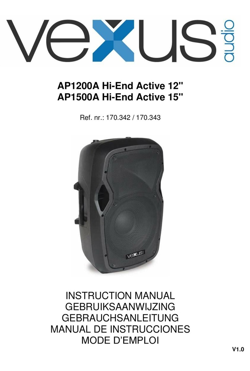 Vexus Audio AP1200A User manual