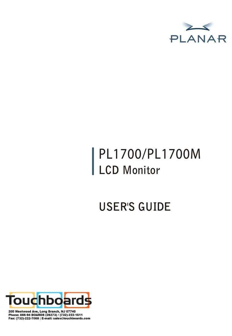Planar PL1700M-WH user guide