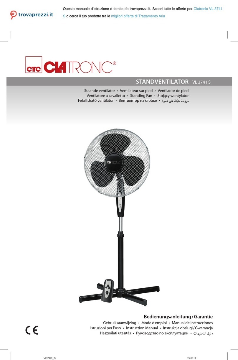 CTC Union Clatronic VL 3741 S instruction manual
