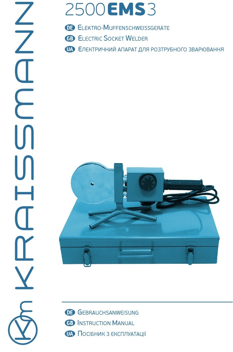 Kraissmann 2500 EMS 3 instruction manual