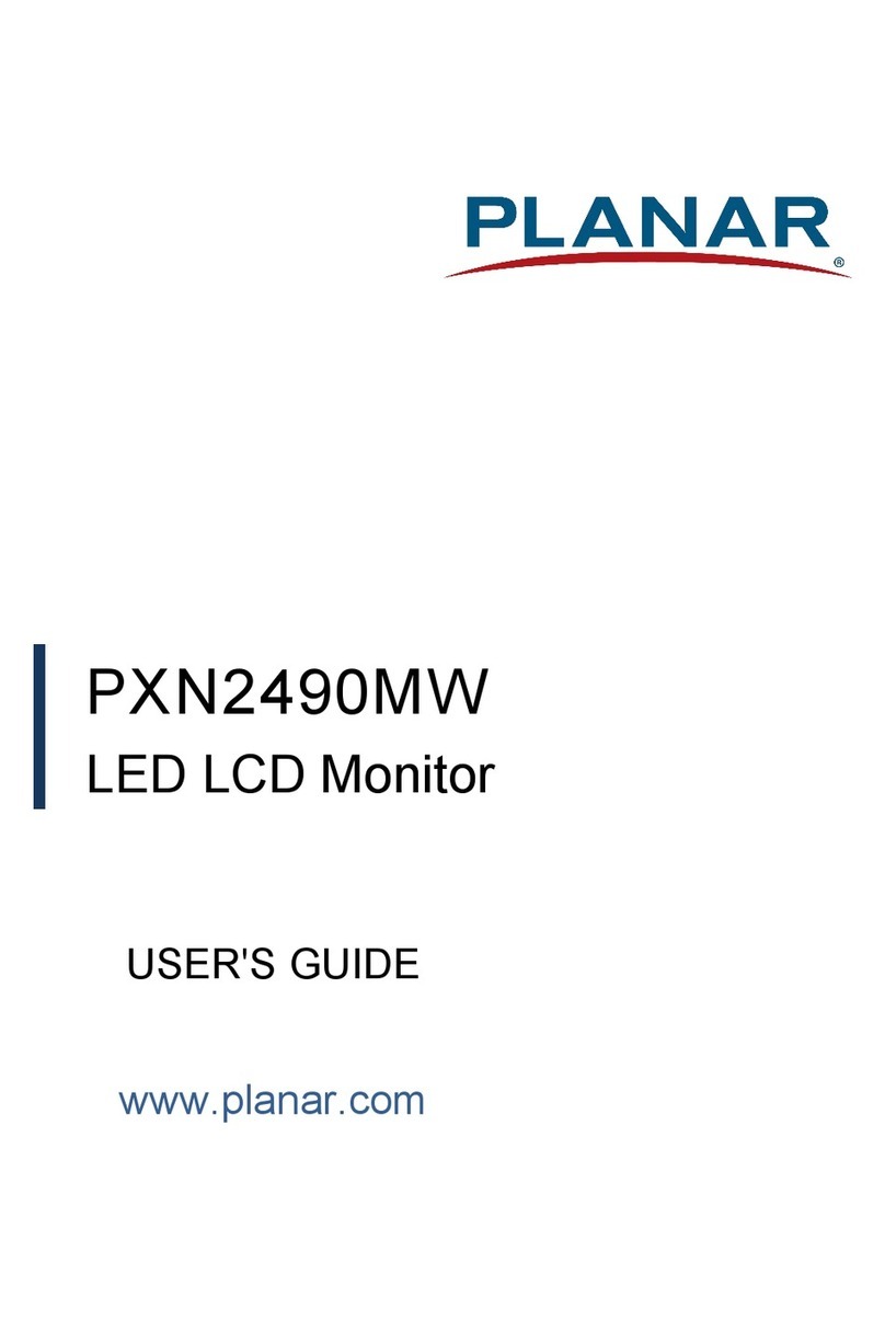 Planar PXN2490MW User manual