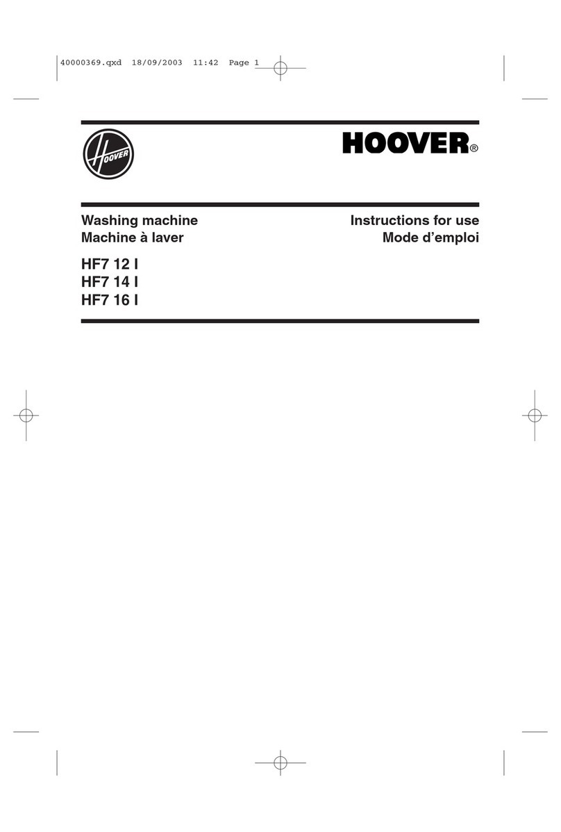 Hoover HF7 12 I User manual