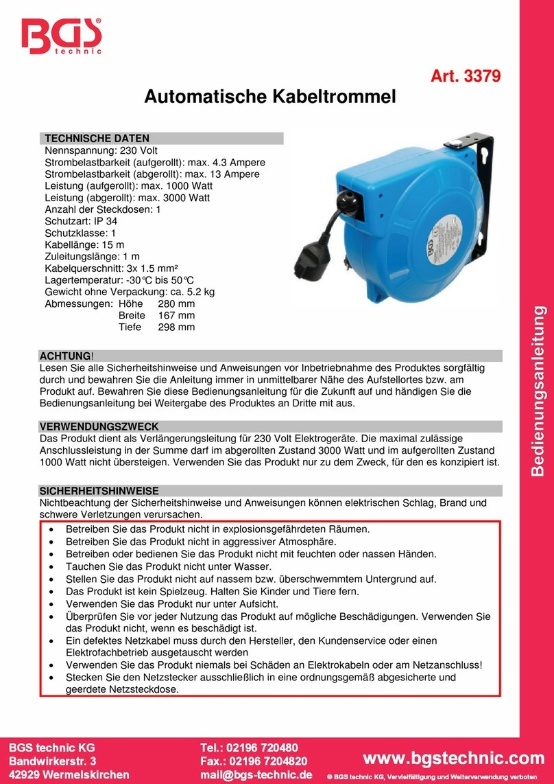 BGS technic 3379 manual