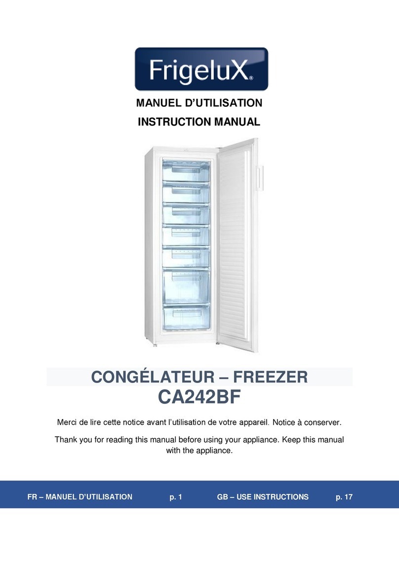 Frigelux CA242BF User manual