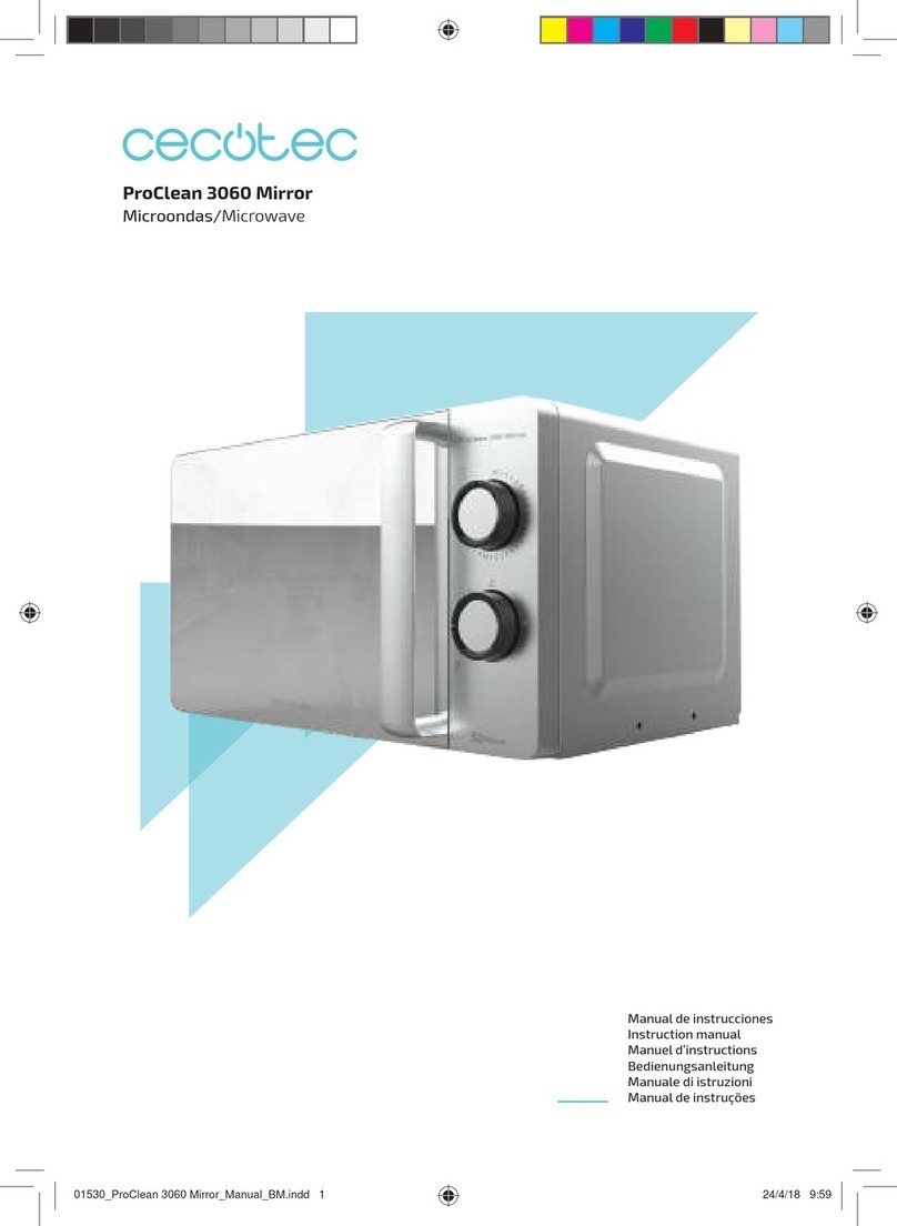 cecotec PROCLEAN 3060 MIRROR User manual