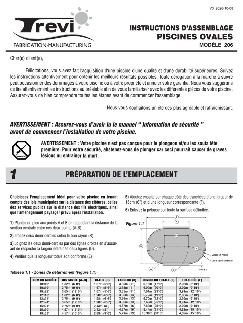 Trevi 206 Assembly instructions