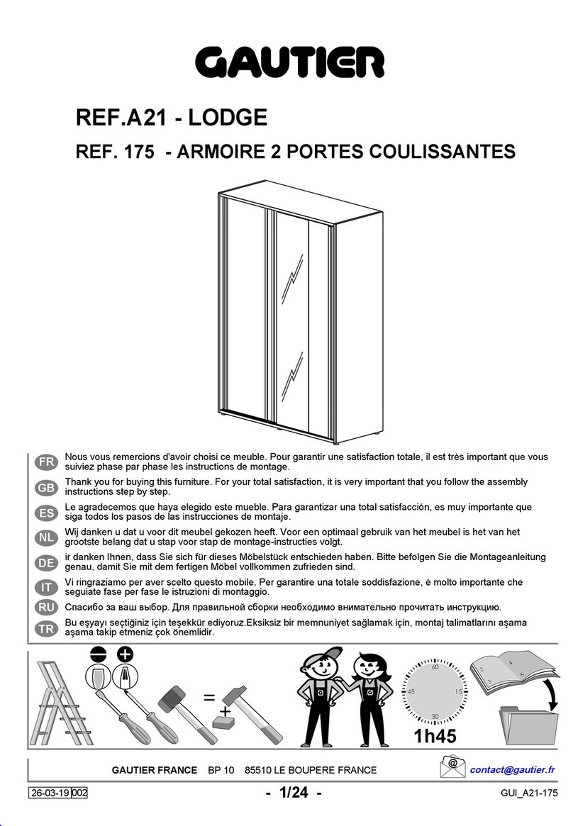 Gautier A21-LODGE 175 manual