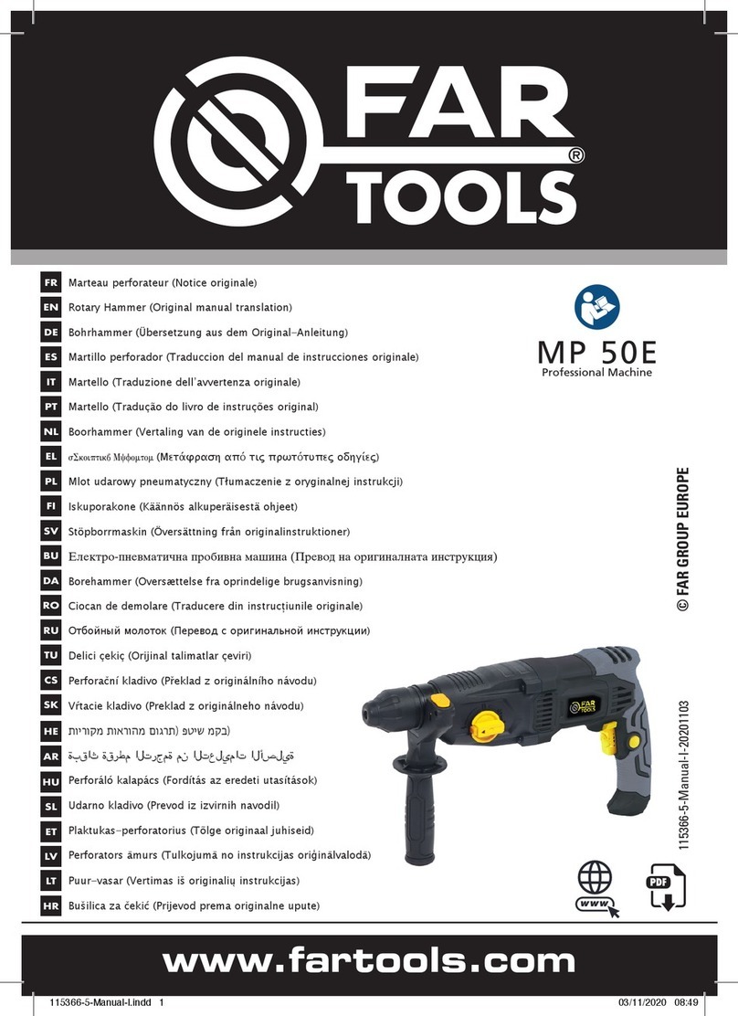 Far Tools MP 50E Original manual translation