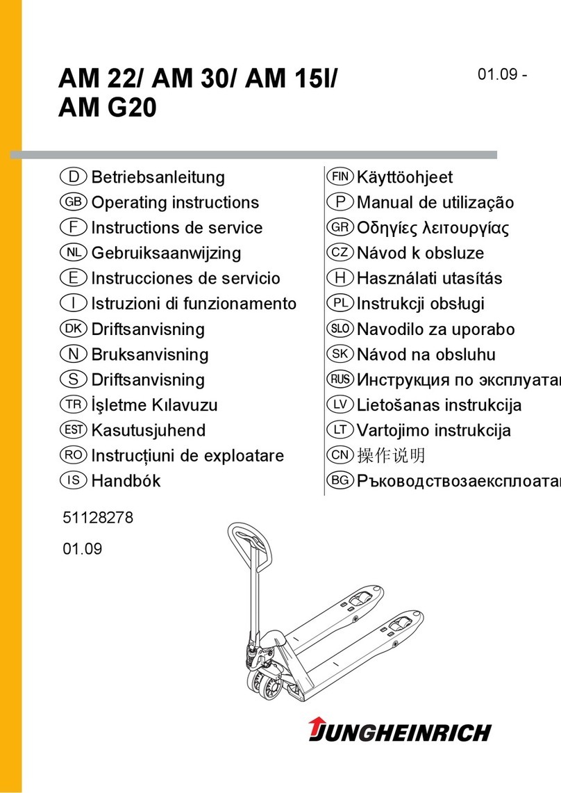 Jungheinrich AM 30 User manual