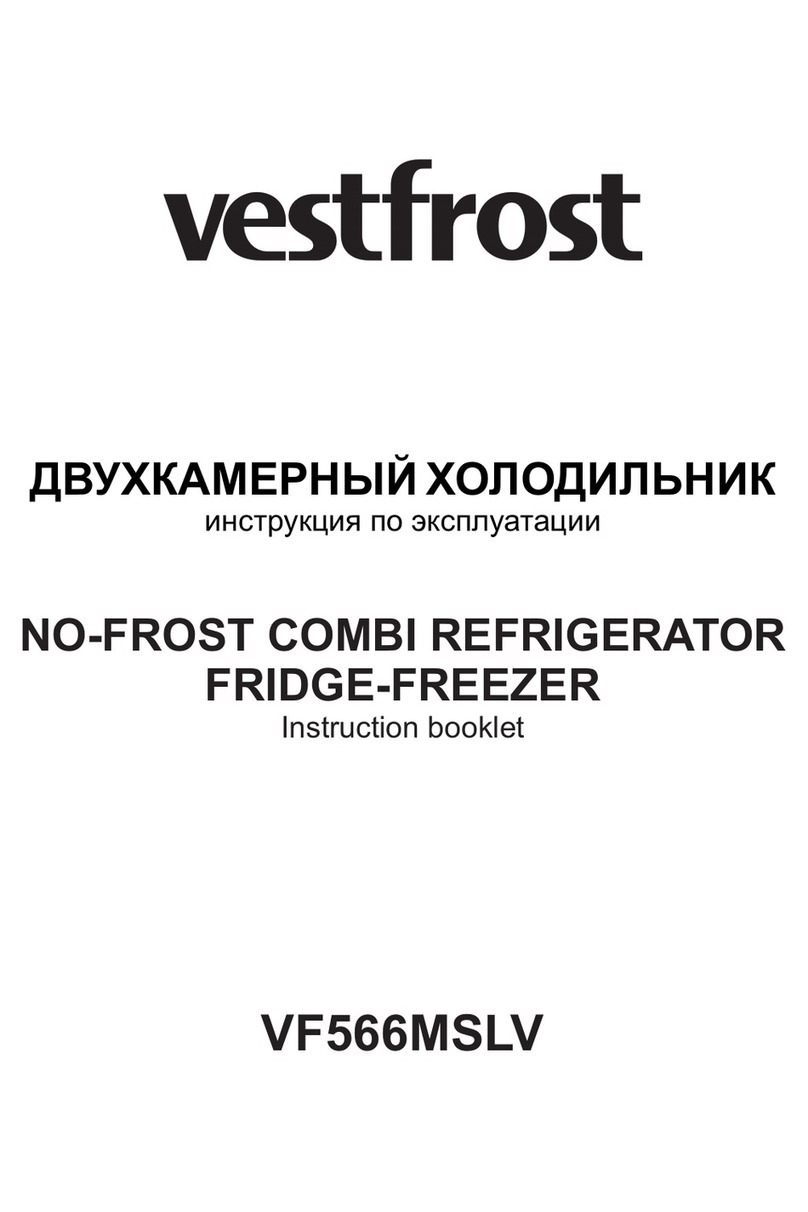 Vestfrost VF566MSLV User manual