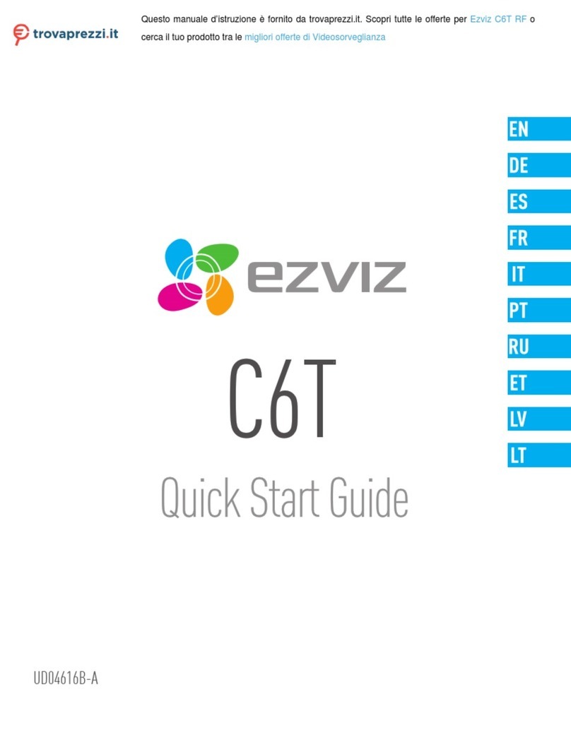 Ezviz C6T RF User manual Ezviz C6T RF User manual
