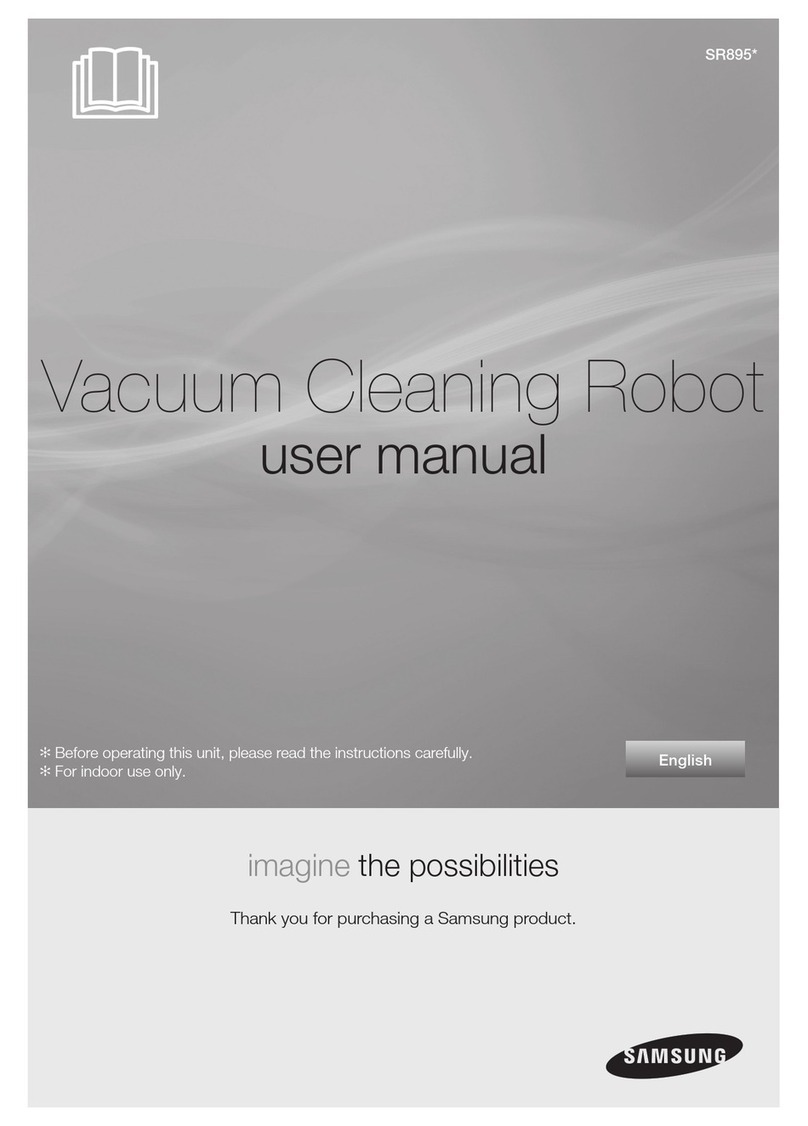 Samsung SR895 Series User manual Samsung SR895 Series User manual