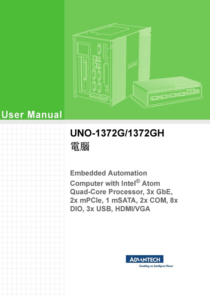 Advantech UN01372GE3A1501E-T User manual