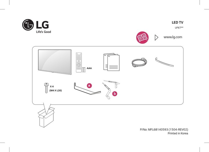 LG 40UF670V-ZC User manual
