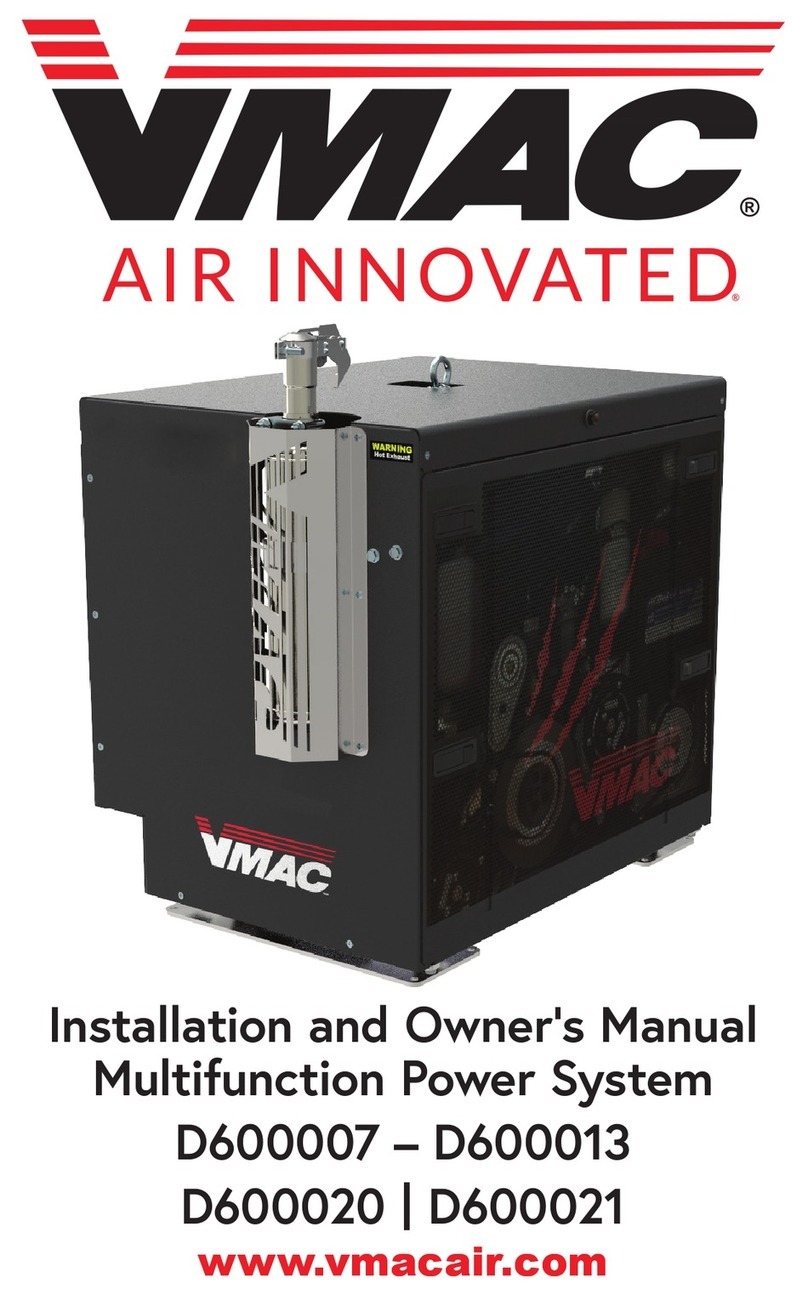 Vmac D600013 Installation and owner's manual