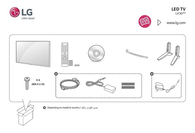 LG LX30 SERIES User manual