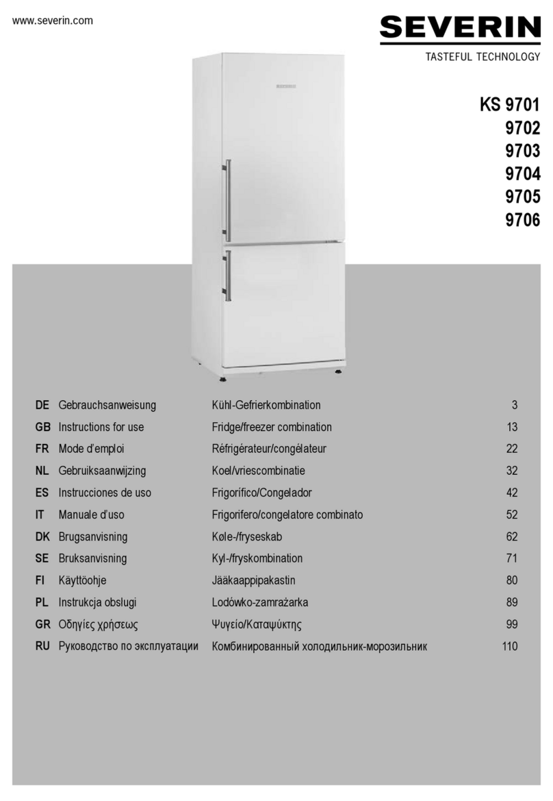 SEVERIN KS 9701 User manual SEVERIN KS 9701 User manual