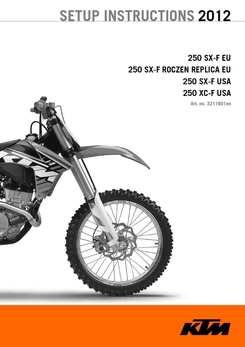 KTM 250 XC-F 2012 Manual KTM 250 XC-F 2012 Manual