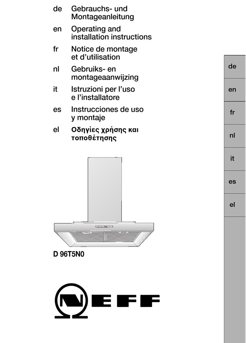 NEFF D 96T5N0 Operating and installation instructions
