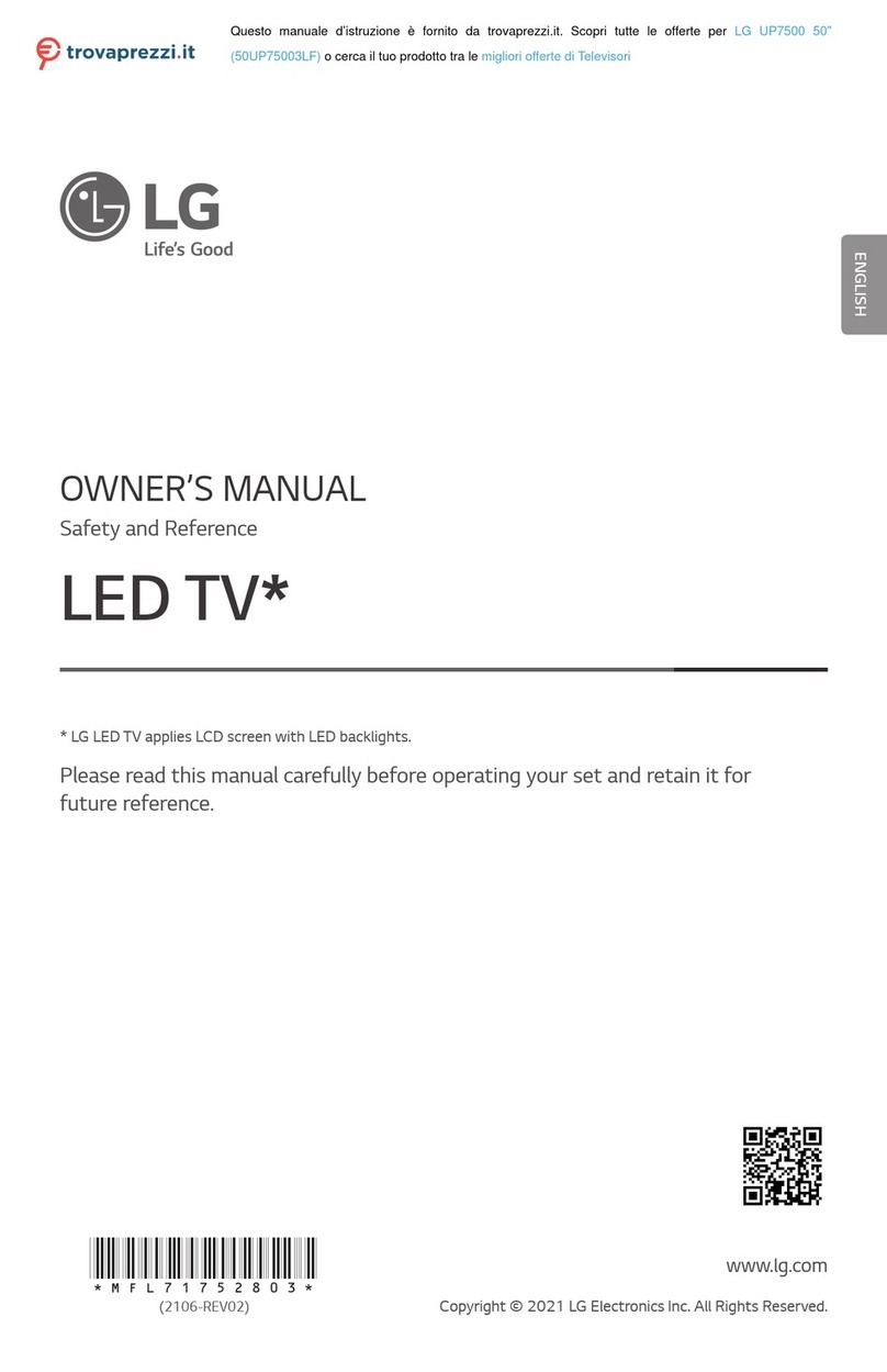 LG UP7500 User manual