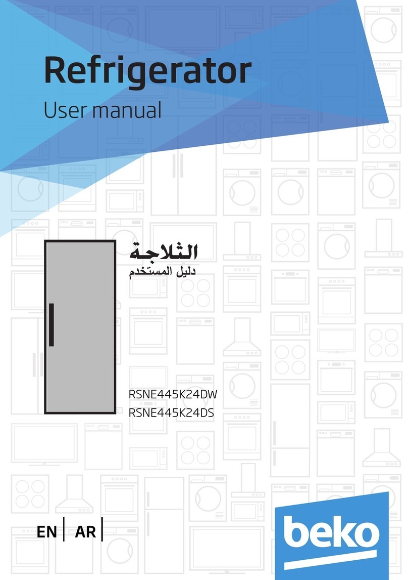 Beko RSNE445K24DW User manual Beko RSNE445K24DW User manual