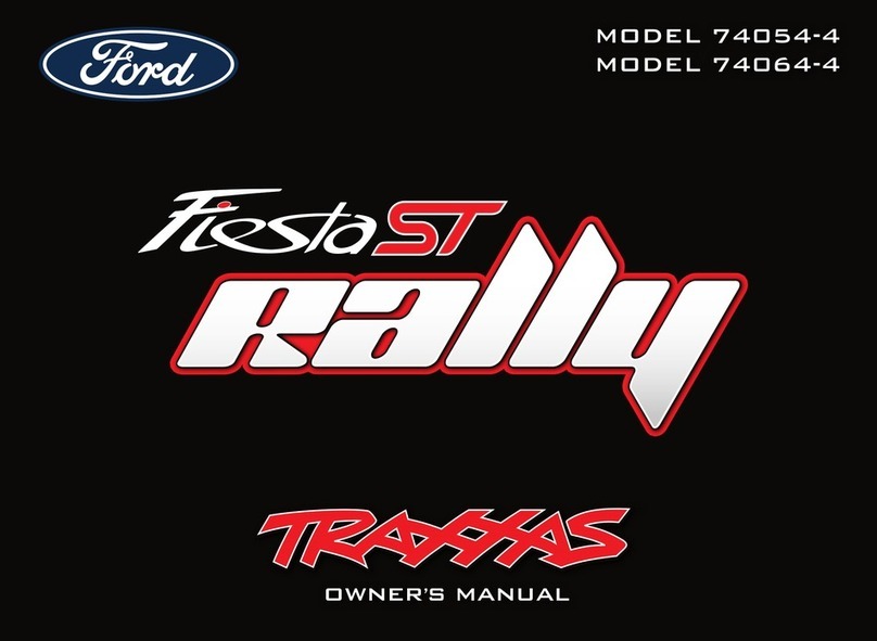 Traxxas Fiesta ST Rally 74064-4 owner's manual