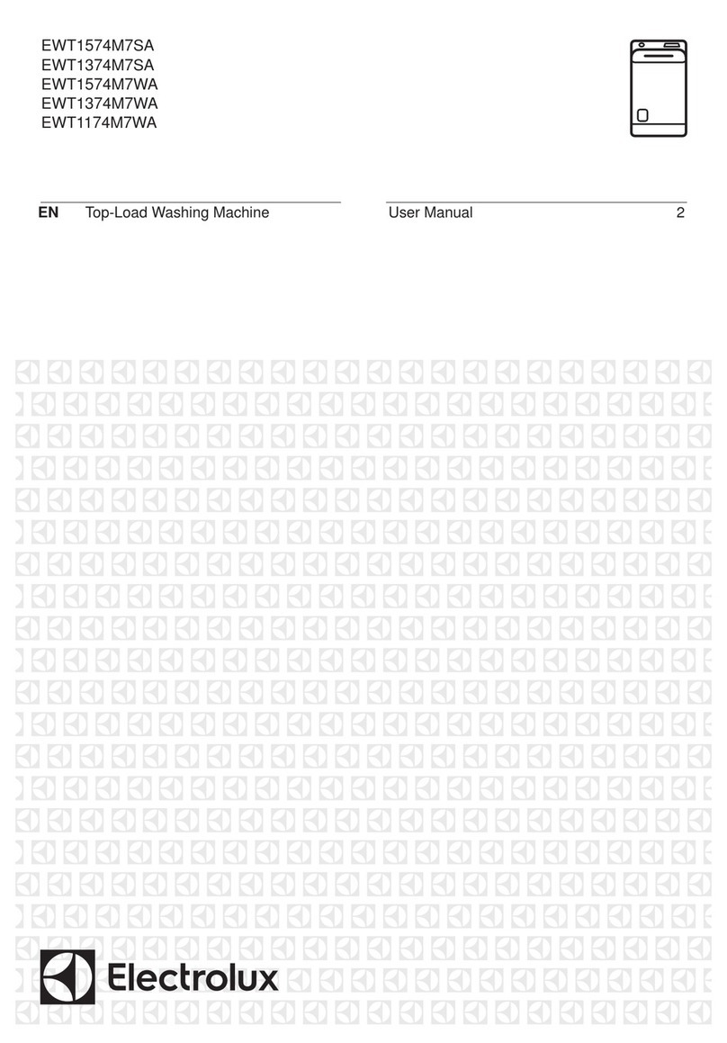 Electrolux EWT1574M7SA user manual