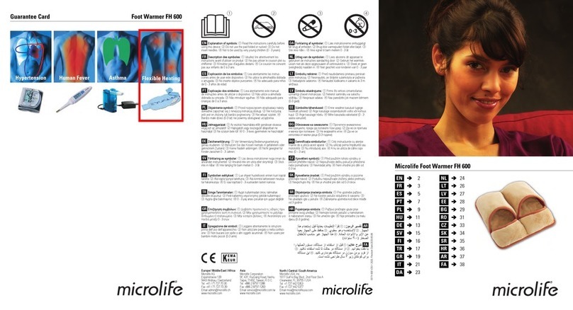 Microlife FH 600 manual