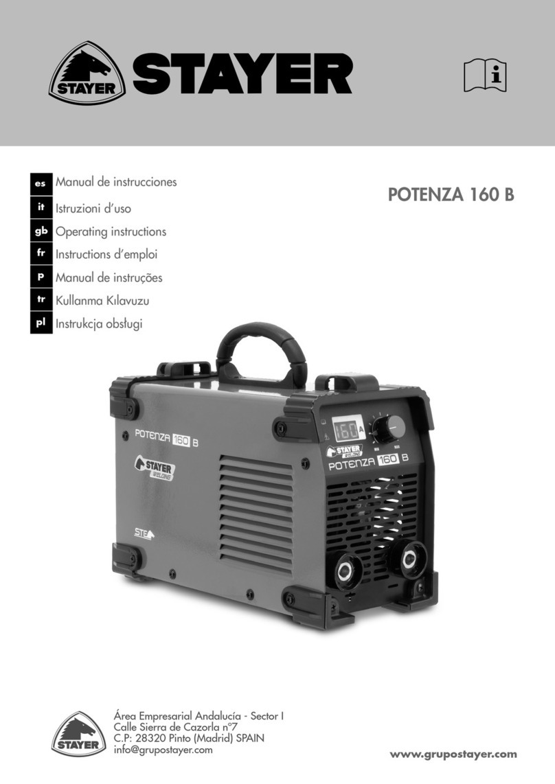stayer POTENZA 160 B User manual