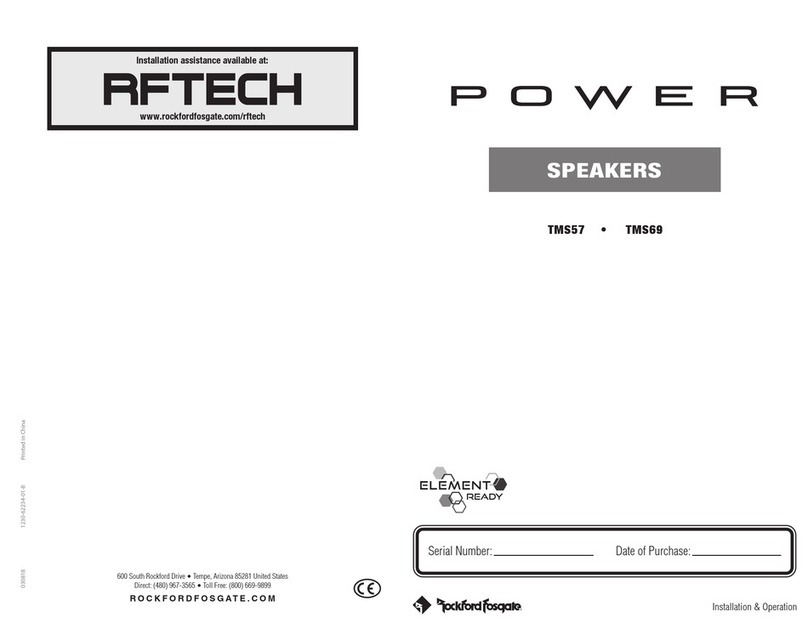 Rockford Fosgate TMS69 Guide