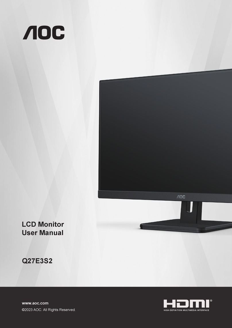 AOC Q27E3S2 User manual